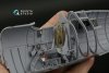 Quinta Studio QD24009 Spitfire Mk.IXc 3D-Printed & coloured Interior on decal paper (Airfix) 1/24